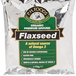 Prewett's Organic Premium Ground Flaxseed 175 g (Pack of 6)