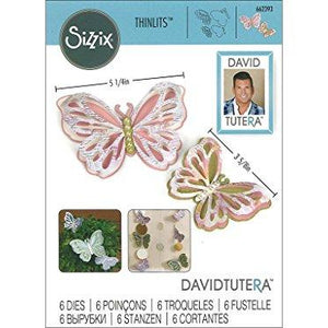 Sizzix Dtutera Thinlits Die Delicate Butterflies