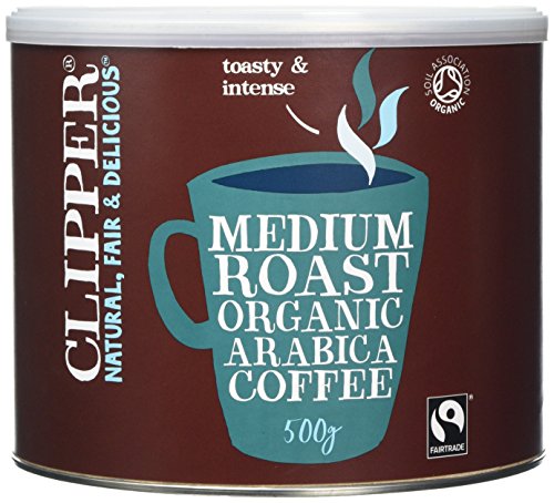 Clipper Teas Organic Medium Roast Arabica Coffee 500g