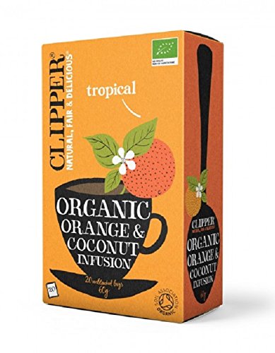 Clipper Orange and Coconut Tea Bags