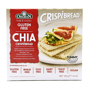 ORGRAN - Gluten Free Multigrain Crispbread with Chia 125g (PACK OF 3)