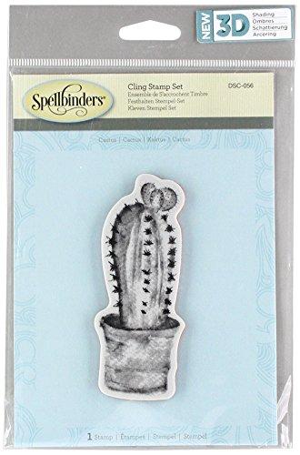 Spellbinders DSC-056 Cactus 3D Shading Stamps