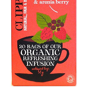 Clipper Red Fruits & Aronia Berry 20 Bags (Pack of 2)