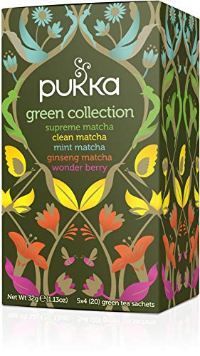 Pukka Herbal Ayurveda Organic Green Collection Tea 20 Teabags
