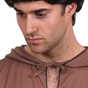 Smiffys Monks Wig with Rubber Top