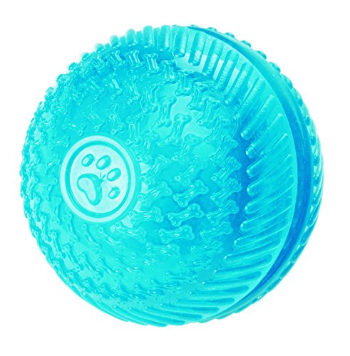 Gor Flex Squeak &Treat Ball (8Cm) Blue/Red | Gorpets