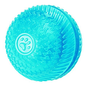 Gor Flex Squeak &Treat Ball (8Cm) Blue/Red | Gorpets