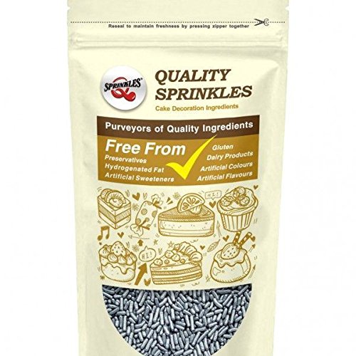 Quality Sprinkles Silver Sugar Strands 65g