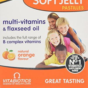 Vitabiotics Wellkid Soft Jelly Orange - 30 Pastilles