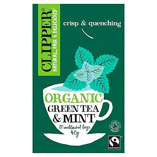 Clipper Organic Green Tea and peppermint  40 g ,1 x 20 bags