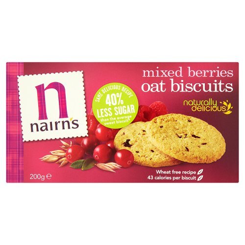 Nairn's Mixed Berries Oat Biscuits, 200g