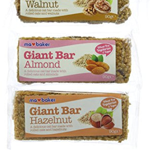 Ma Baker Giant Bar Mixed Nut 90 g (Pack of 20)