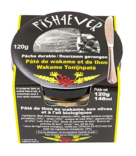 Fish4Ever Tuna Pate with Wakame Seaweed 120g