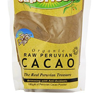 Of The Earth Superfoods Organic Raw Peruvian Cacao Powder 180ge (3 pack)