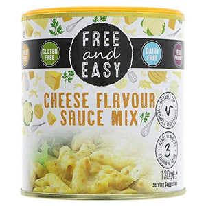 Free and Easy Cheese Flavour Sauce Mix 130 g (Pack of 6)