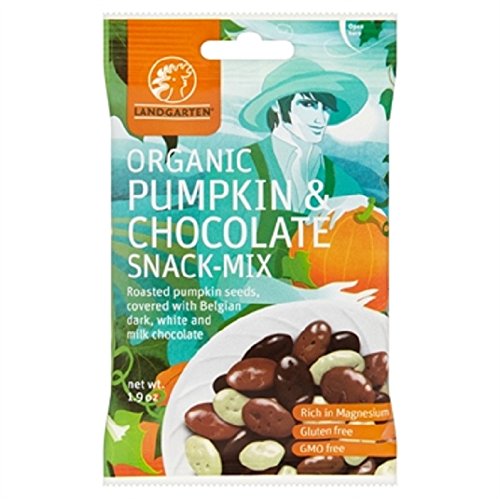 Landgarten Pumpkin Seed & Chocolate Snack Mix (Pack of 10)