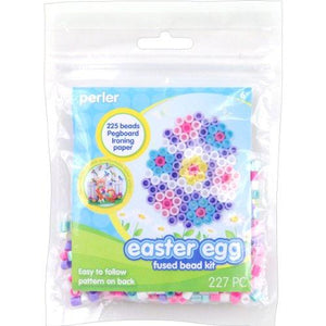 Perler Beads Fused Bead Kit, Easter Egg
