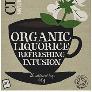 Clipper Organic Infusion Liquorice 20 Tea Bags (Pack of 6)
