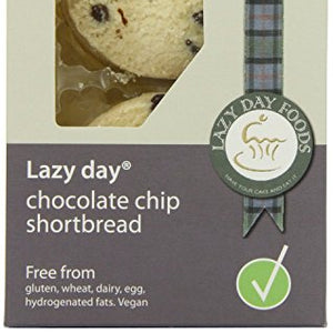 Lazy Day Foods Chocolate Chip Shortbread 150 Grams (Pack of 2)