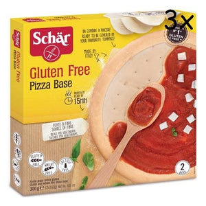 Schar Pizza Base 300g X 3 (Pack of 3)