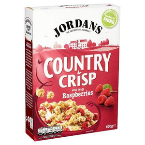 Jordans Country Crisp with Tangy Raspberries, 500g