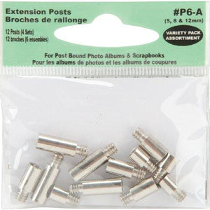 Pioneer Extension Posts 5mm, 8mm & 12mm Variety Pack 12/pkg-