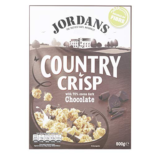 Jordans Country Crisp Chocolate Clusters 500 g (Pack of 3)