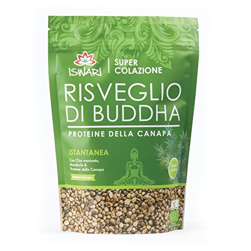 Iswari Organic Buddhas Awakening Raw Superfood Breakfast Hempiness 360 g