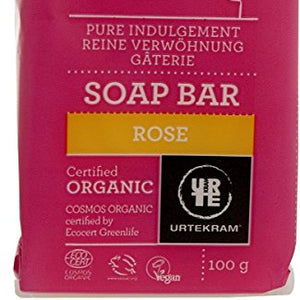 Urtekram Organic Rose Soap x 6 (Pack of 6)