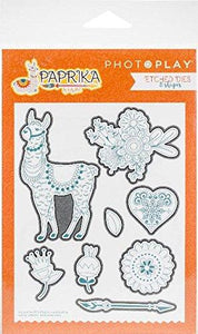 Photoplay Paper Paprika Etched Die Set