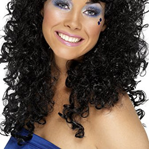 Smiffys Boogie Babe Wig - Black