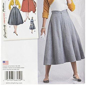 Simplicity Creative Patterns US8250U5 8250 Simplicity Pattern 8250 Misses' Vintage 1950's Skirt & Bolero, Size: U5 (16-18-20-22-24),,
