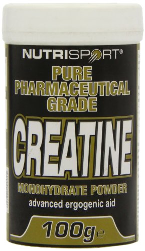 NUTRISPORT - Aspartame Free Creatine Monohydrate Powder 100g (PACK OF 1)