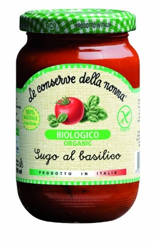 LE CONSERVE DELLA NONNA Organic Tomato & Basil Sauce 350g (PACK OF 1)