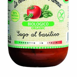 LE CONSERVE DELLA NONNA Organic Tomato & Basil Sauce 350g (PACK OF 1)