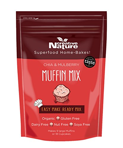 Creative Nature Chia And Mulberry Muffin Mix 400g