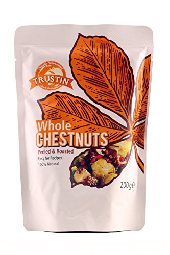International Favourites Peeled Roasted Chestnuts Snack 200 g (Pack of 4)