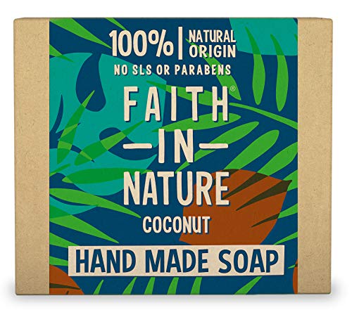 Faith In Nature, Coconut Soap, Boxed, 100g