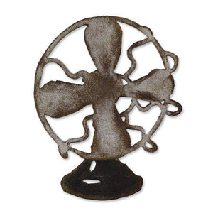 Sizzix Bigz Die - Vintage Fan by Tim Holtz
