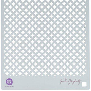 Prima Marketing Spark Jamie Dougherty Bloom Stencil, 6 x 6"
