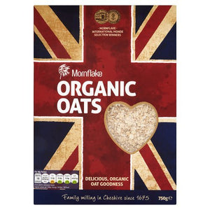 Mornflake Organic Oats, 750g