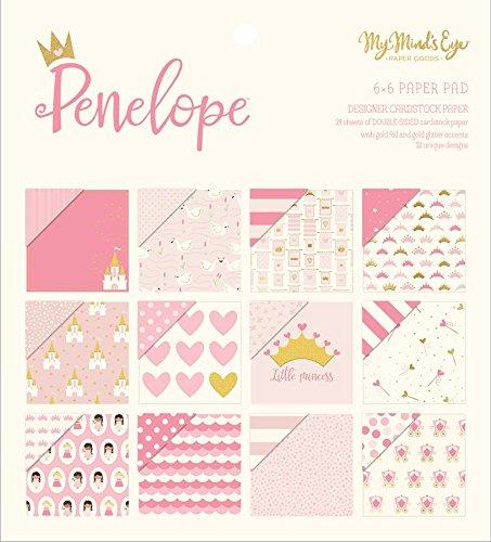Penelope 6?6 Paper Pad - My Minds Eye