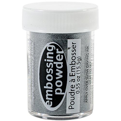Stamp N Stuff Emboss Powder-.5oz/Silver Opaque