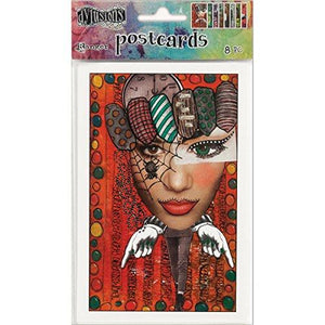 Ranger DYA52883 Dyan Reaveley's Dylusions Postcard Images, 4"X6"