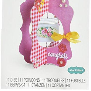Sizzix Lwhitlock Thinlits Die Jar Card LW