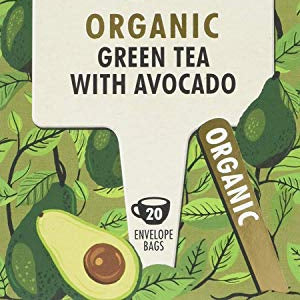 Heath & Heather Organic Green Tea & Avacado 20 Bags (Pack of 3)