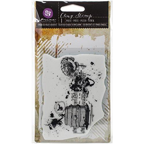Prima Marketing Cling Stamp 3.5"X5" -Romanticism