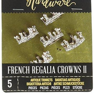 Prima Marketing Regalia Crowns II Hardware