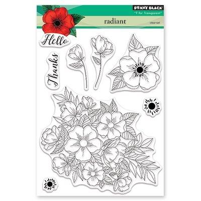 Penny Black Radiant Clear Unmounted Rubber Stamp Set (30-481)