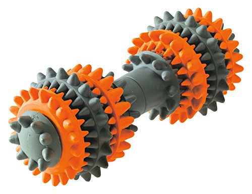 Dog Toy Tooth Cleaner L Orange/Grey, 18 Cm  Pack Of 3 | Hunter